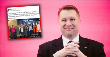 "Żenada". Oburzenie po słowach Czarnka. Usunął wpis