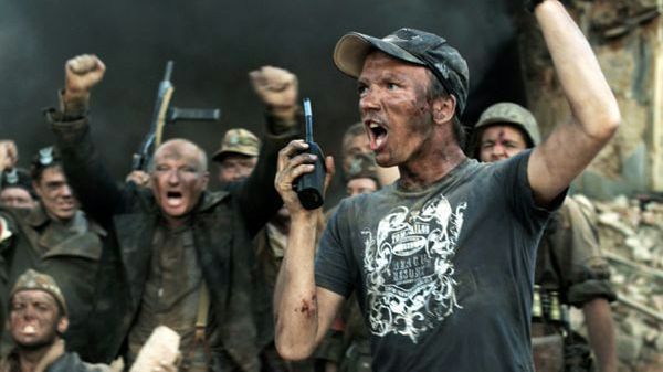 Jan Komasa na planie filmu ''Miasto 44''