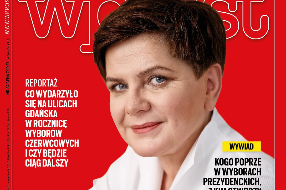Okładki tygodników. Beata Szydło o odwołaniu z funkcji premiera, PiS chce zmienić konstytucję