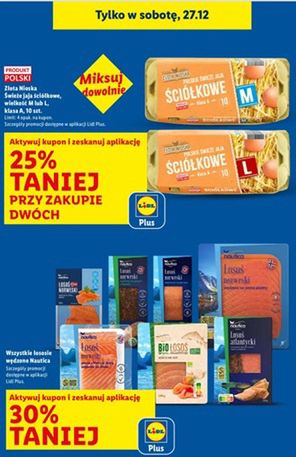Promocje w Lidlu 27 grudnia