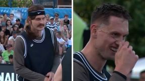 Miał być Krzyśkiem Ostrowskim. Nagle zdjął kamuflaż. Kibice zdębieli