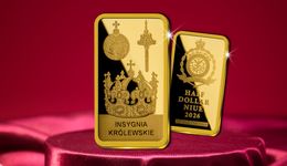 Polskie insygnia królewskie w złocie. Wyjątkowa pamiątka za 179 zł