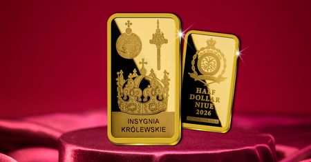 Polskie insygnia królewskie w złocie. Wyjątkowa pamiątka za 179 zł