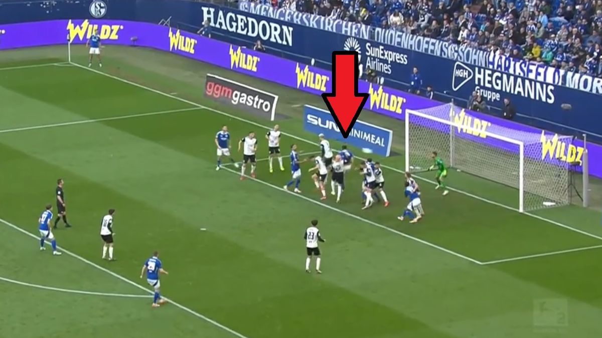   / Screen / Viaplay / Na zdjęciu: Marcin Kamiński zapewnił Schalke zwycięstwo z SSV Ulm