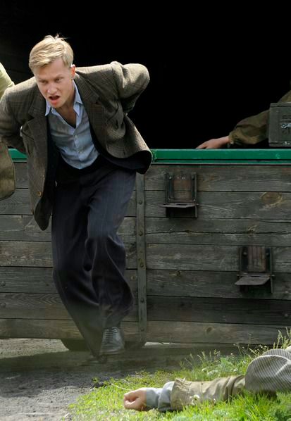 Kuba Wesołowski ranny na planie