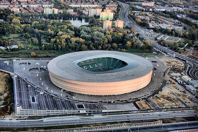 Stadion Miejski we Wrocławiu / fot. Wikipedia / Łukasz Czyżykowski