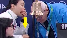 Sprintem ruszyła do sędziów. Tylko spójrz, co miała w dłoni