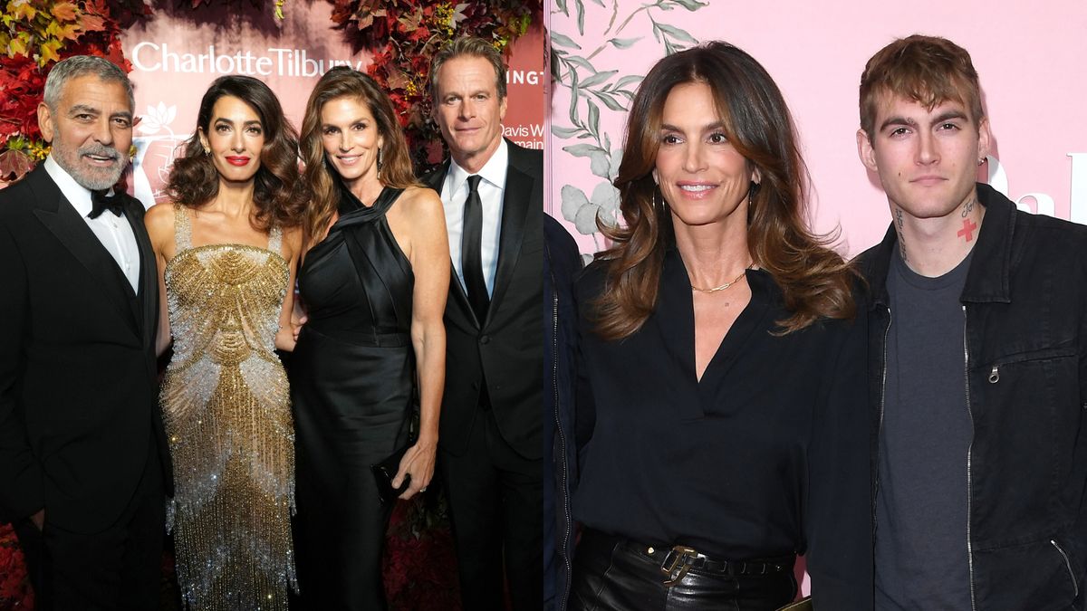 Cindy Crawford może liczyć na wsparcie Clooneyów po śmierci syna
