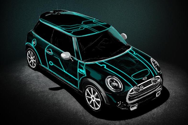 MINI Cooper DeLux – jak z filmu Tron