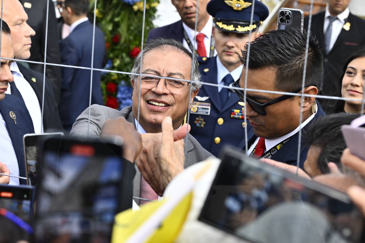 Prezydent Kolumbii Gustavo Petro odwołał swój udział w szczycie pokojowym w Szwajcarii