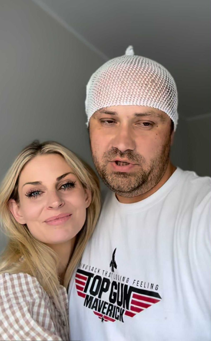 Adrian Szymaniak ze relacjonuje przebieg chemioterapii