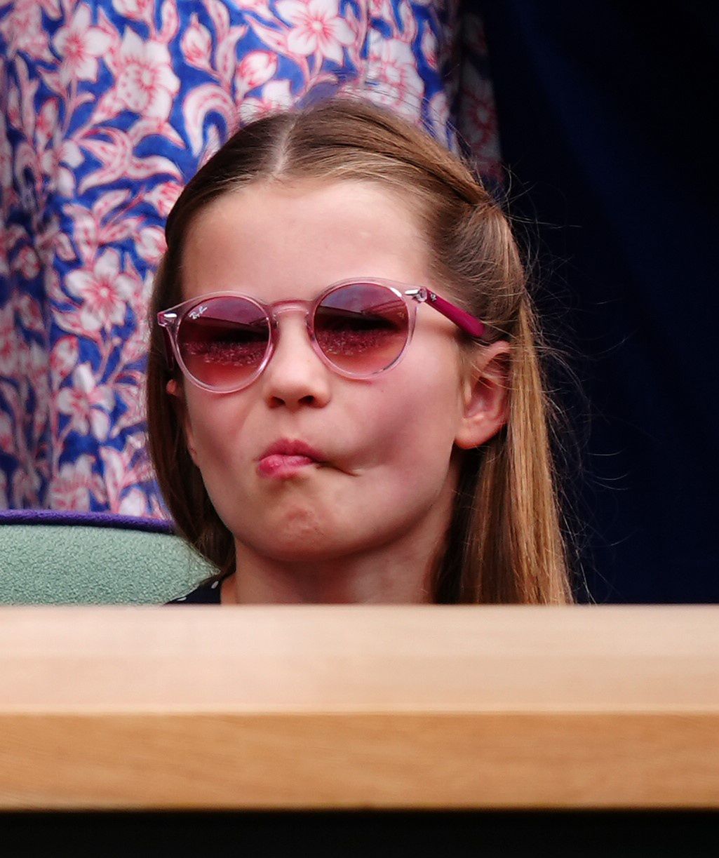 Księżna Kate i księżniczka Charlotte na finale Wimbledonu 