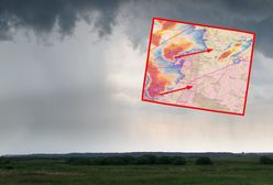 Nawałnice nad Polską. "Ryzyko trąby powietrznej"