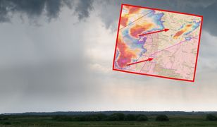 Nawałnice nad Polską. "Ryzyko trąby powietrznej"