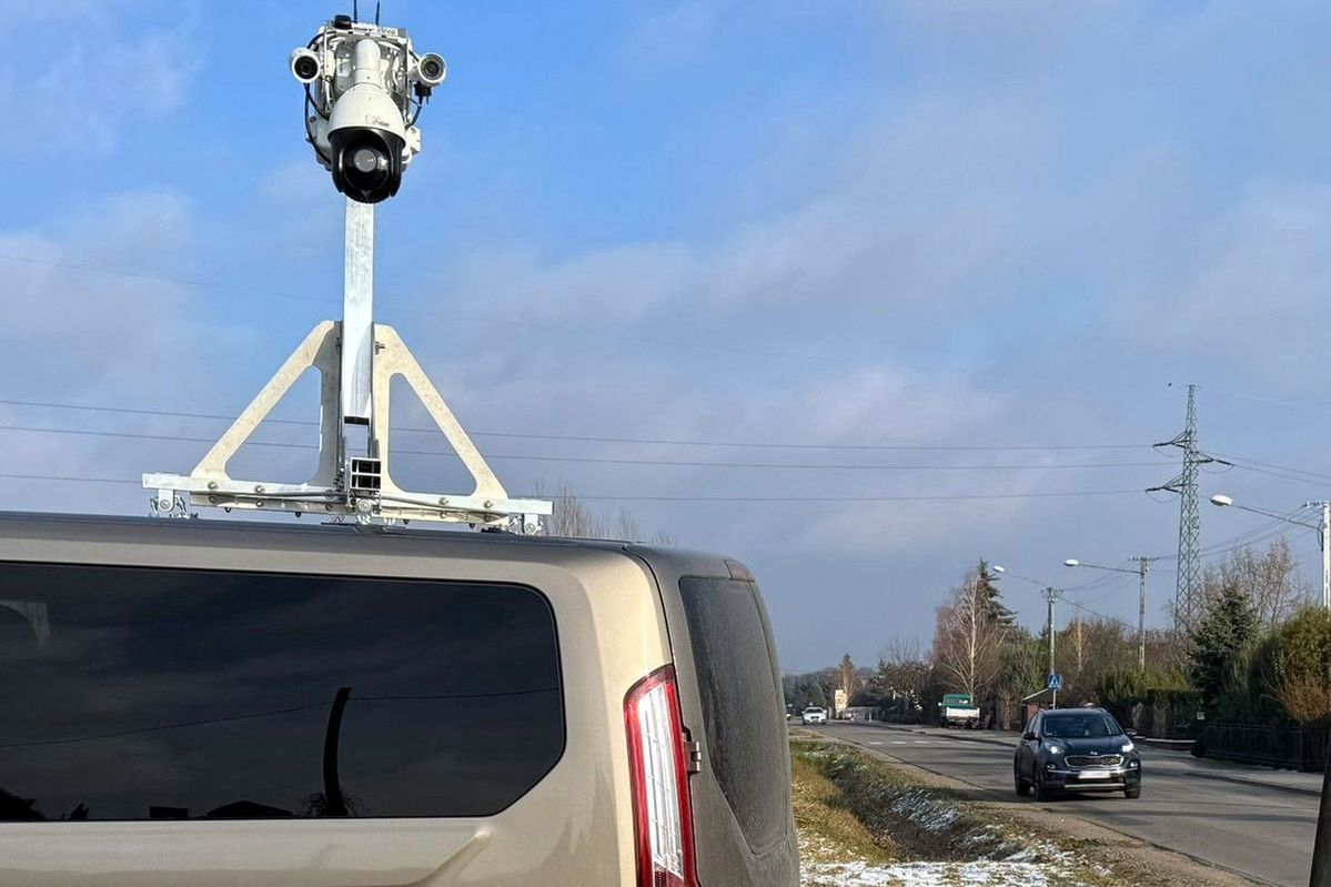 System ICAM. Nie ma tablic ostrzegawczych ani żółtego masztu. To nie fotoradar