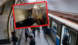 Pożar w moskiewskim metrze? Kłęby dymu