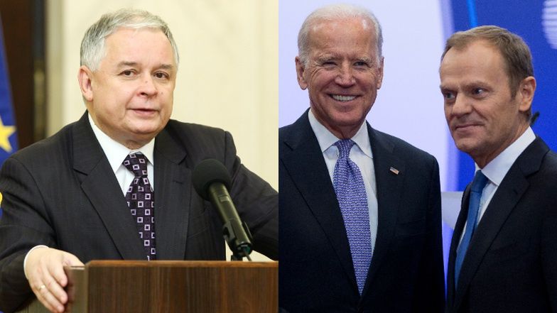 Joe Biden pomylił Donalda Tuska ze śp. Lechem Kaczyńskim