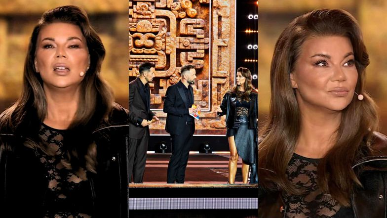 Edyta Górniak na scenie Świętokrzyskiej Gali Kabaretowej