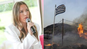 Pożar w Grecji omal nie strawił willi Ewy Chodakowskiej: "Był już blisko naszego domu"