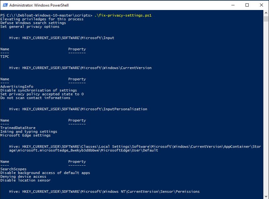 Jedną komendą w konsoli naprawimy ustawienia prywatności Windows 10