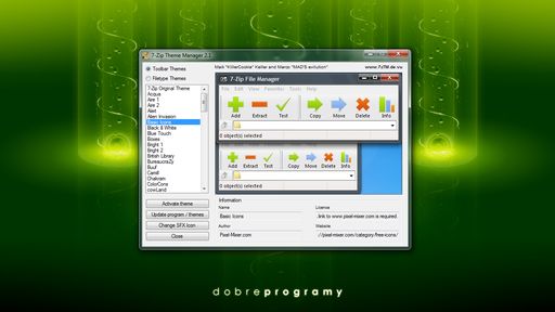 7-Zip Theme Manager