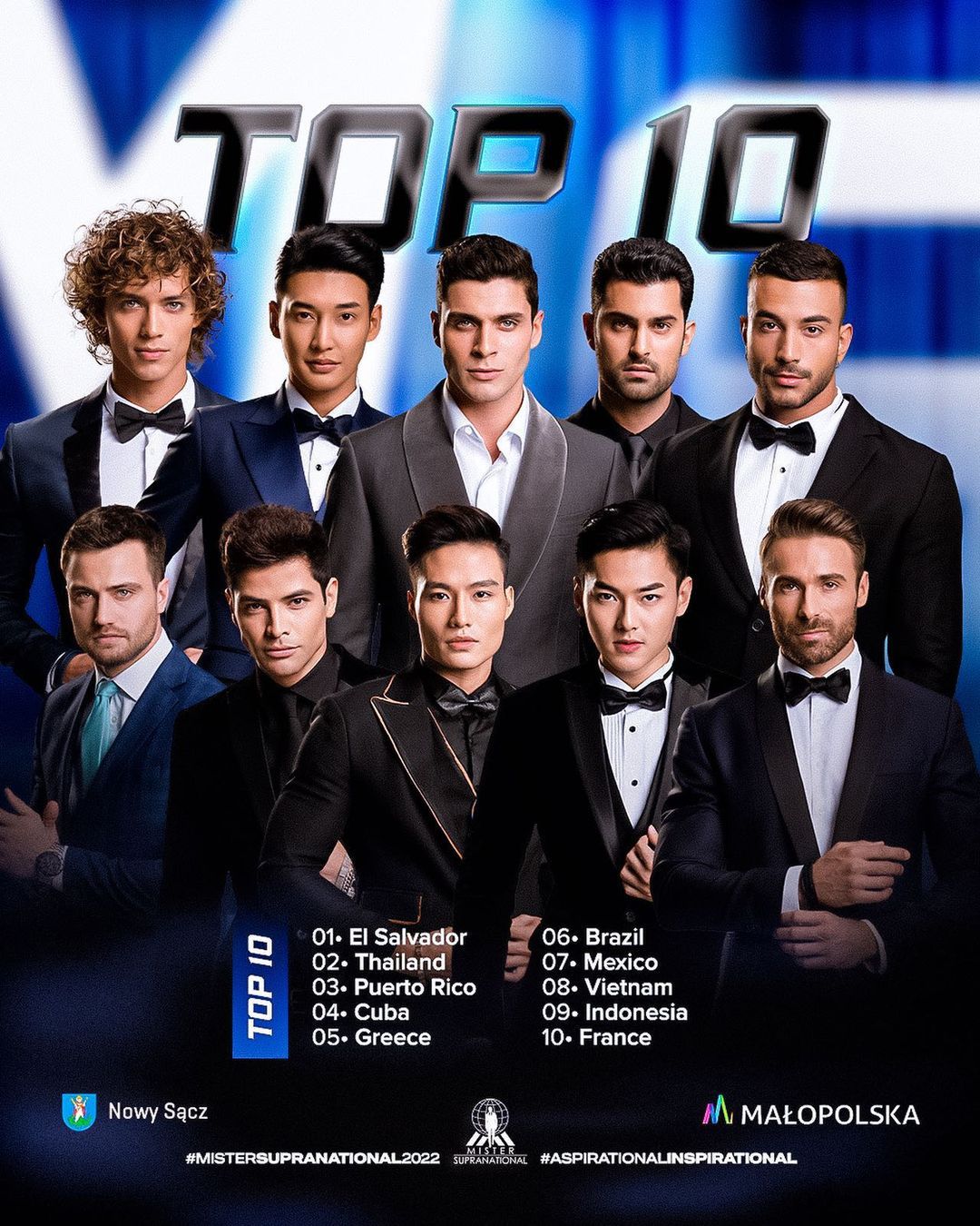 Mister Supranational - TOP 10