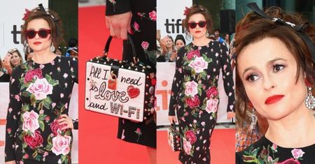 51-letnia Helena Bonham Carter w stylizacji od Dolce&Gabbana
