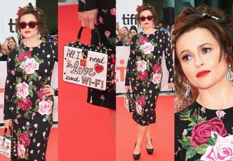 51-letnia Helena Bonham Carter w stylizacji od Dolce&Gabbana