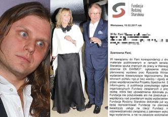 Fundacja Staraków tłumaczy się z pracy za darmo: "Ogłoszenie opublikowano BEZ NASZEJ WIEDZY I ZGODY! Nie szukamy współpracowników"