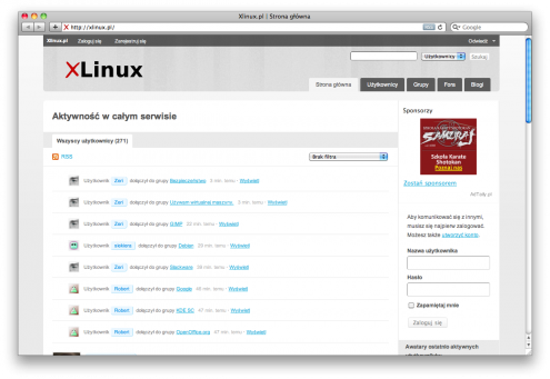 Xlinux.pl - tam gdzie spotykają się geeki