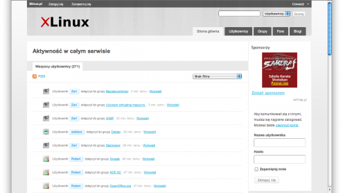 Xlinux.pl - tam gdzie spotykają się geeki 1