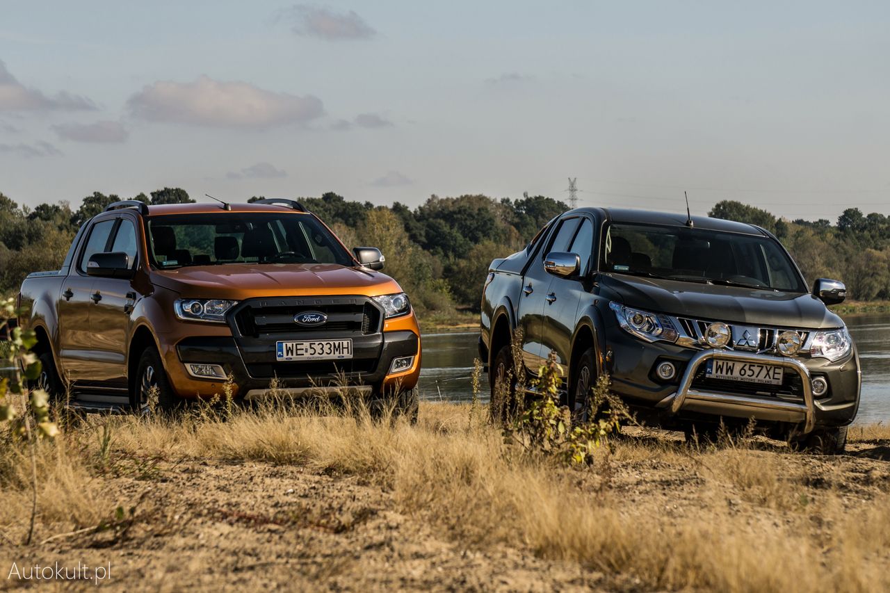 Ford Ranger vs. Mitsubishi L200 - zdjęcia