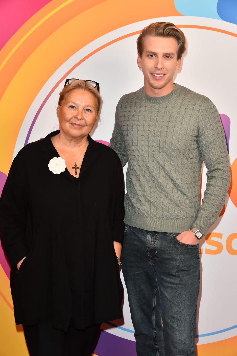 Joanna Sarapata z synem Jovanem Jakimowiczem