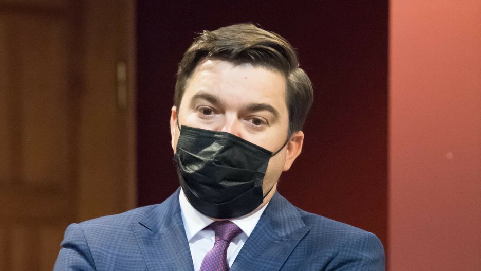 reporter_baza_2021-1011.10.2021 Gdansk Gdanski Uniwersytet Medyczny Konferencja ministra zdrowia Adama Niedzielskiego Fot. Wojciech Strozyk/REPORTER
N/z: Wojciech AndrusiewiczWojciech Strozyk/REPORTER