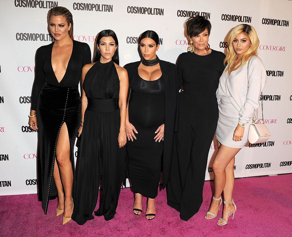 The Kardashians in 2015.