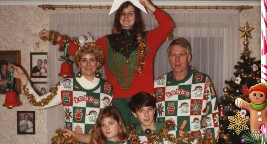 Limitowana kolekcja Żabki na święta. To zimowy zestaw ubrań w klimacie lat 90.