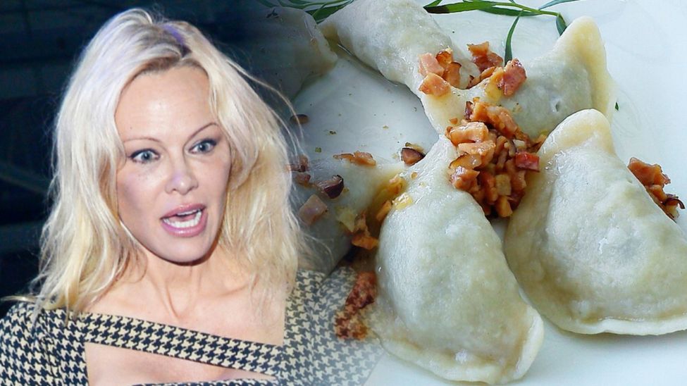 Pamela Anderson przygotowuje na święta pierogi i gołąbki