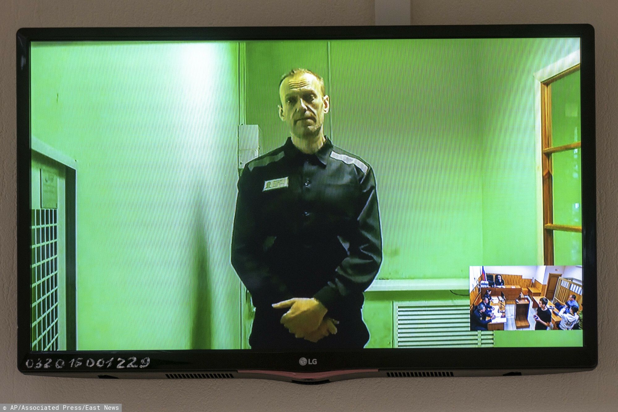 Temporary
Russian opposition leader Alexei Navalny is seen on a TV screen, as he appears in a video link from prison provided by the Russian Federal Penitentiary Service in a courtroom in Kovrov, 240 km (150 miles) north-east of Moscow, Russia, Friday, Sept. 2, 2022. Russian President Vladimir Putin's fiercest foe, was sentenced to nine years in prison on charges of fraud and contempt of court, allegations he rejected as a politically motivated attempt by Russian authorities to keep him behind bars for as long as possible. (AP Photo)
AP