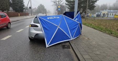 Śmiertelne potrącenie seniora. 72-latek zmarł na miejscu