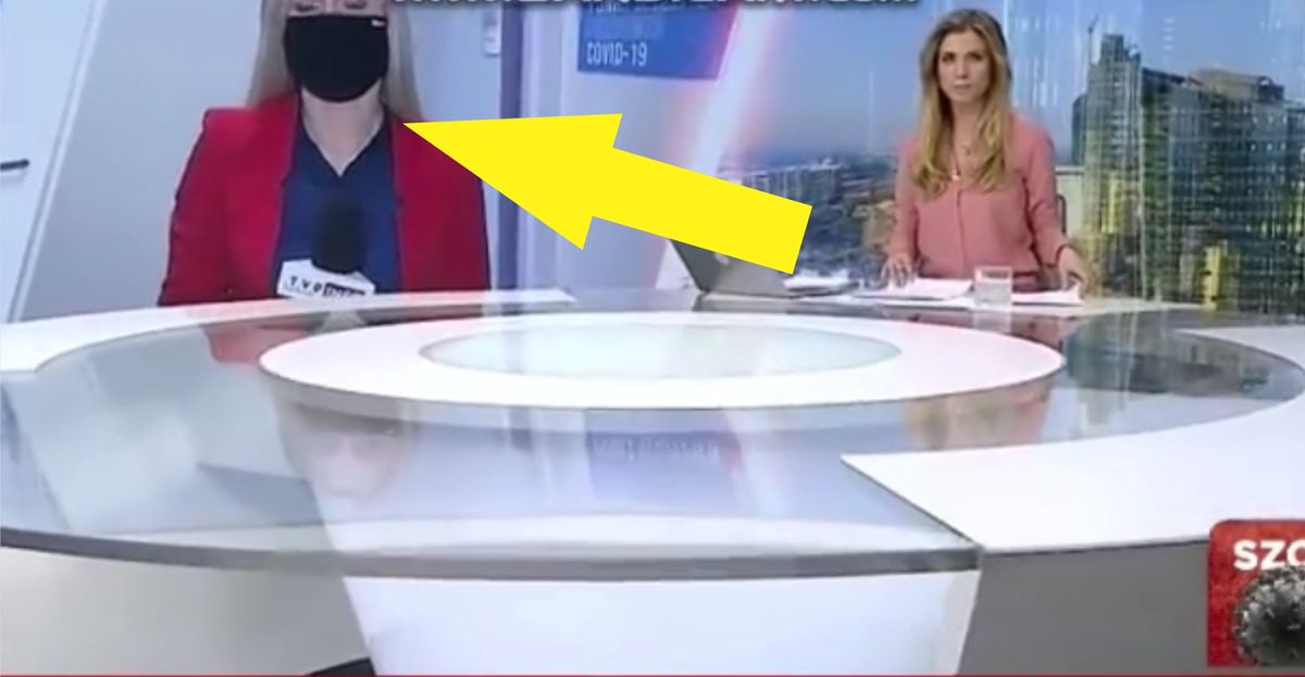 Widzowie TVP Info usłyszeli prywatną rozmowę reporterki