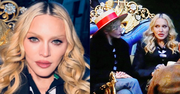 Instagram vs. rzeczywistość. Madonna i jej WYRETUSZOWANE LICO płyną wenecką gondolą. Na miejscu byli paparazzi (ZDJĘCIA)