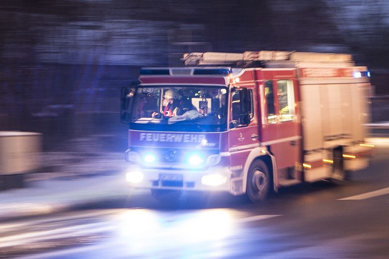 Niemcy. Polska ciężarówka spłonęła doszczętnie na autostradzie