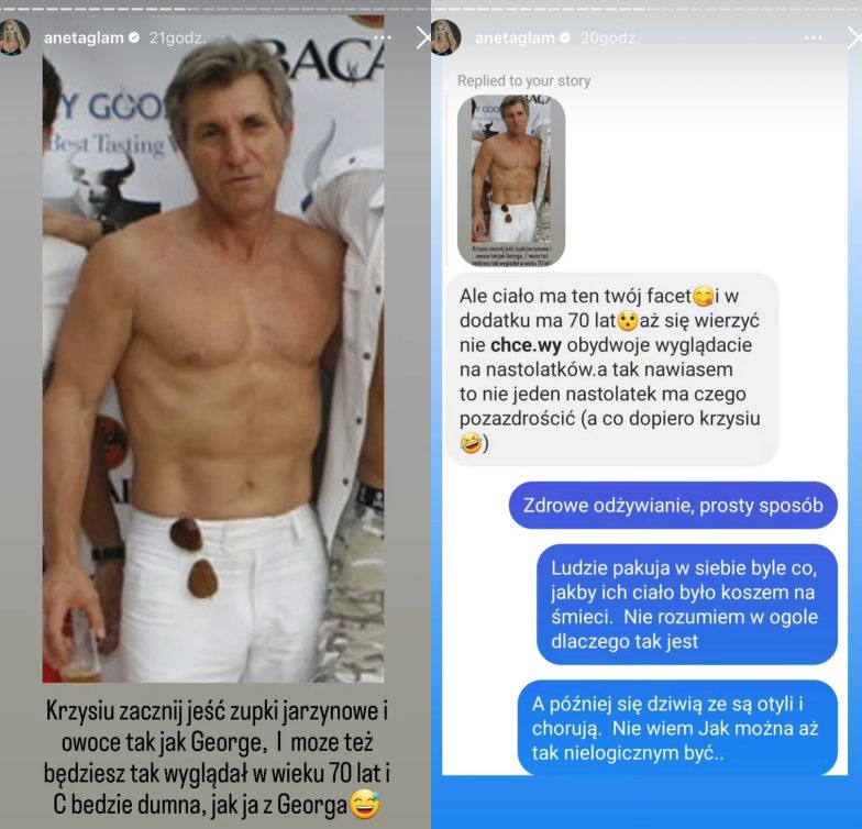 Aneta Glam uderza w Caroline Derpienski i jej ukochanego