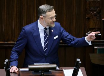 "Żałosna próba". Człowiek Nawrockiego starł się z dziennikarką TVP