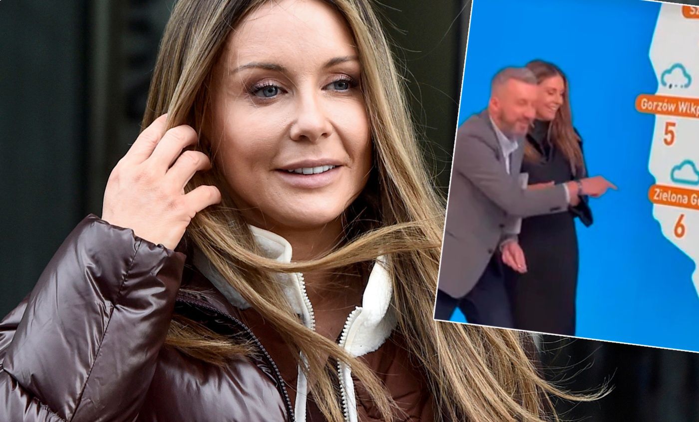 Małgorzata Rozenek jako pogodynka w "Dzień Dobry TVN". Jak jej poszło?