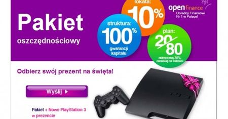 Lokata plus Playstation 3 [aktualizacja]