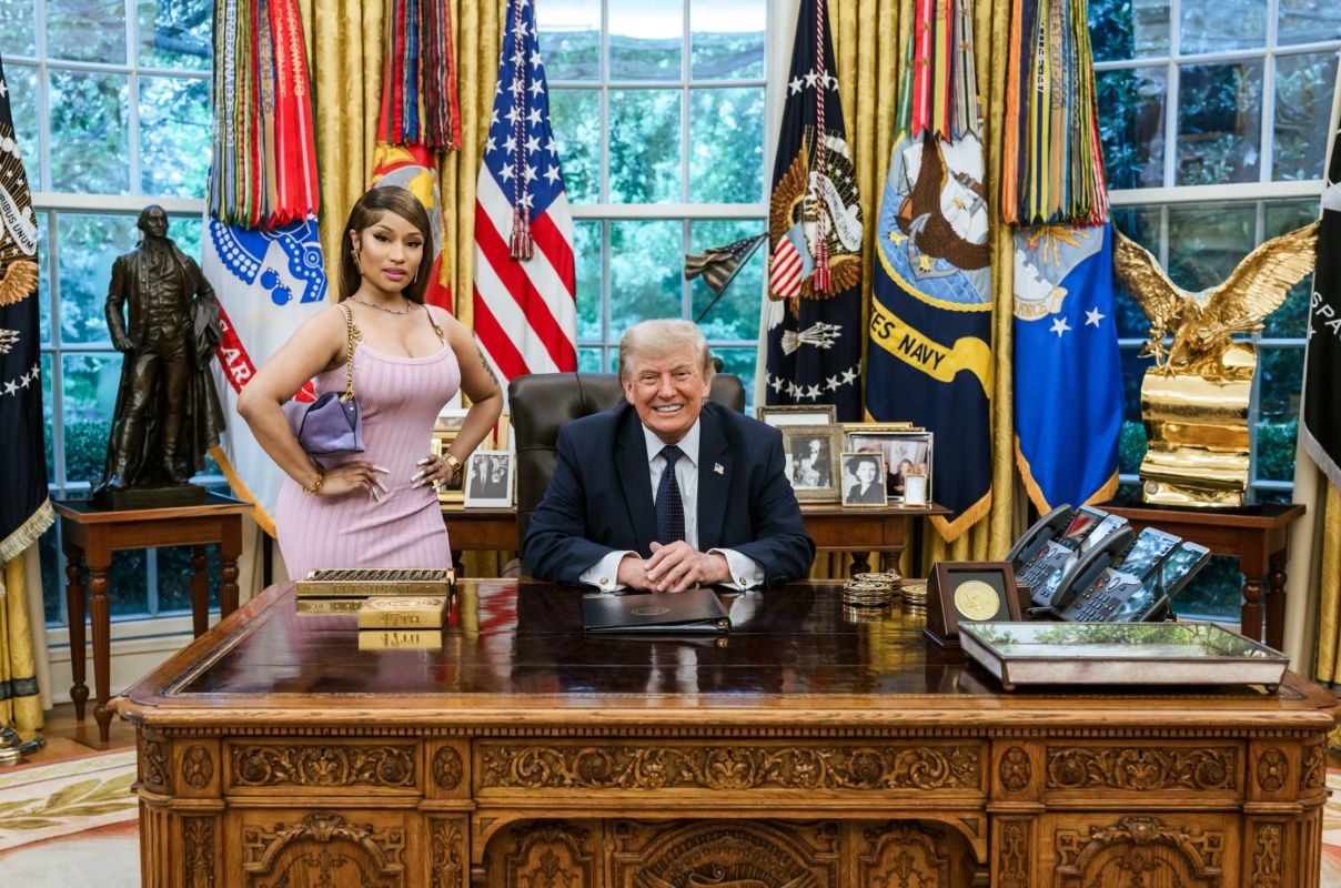 Nicki Minaj i Donald Trump