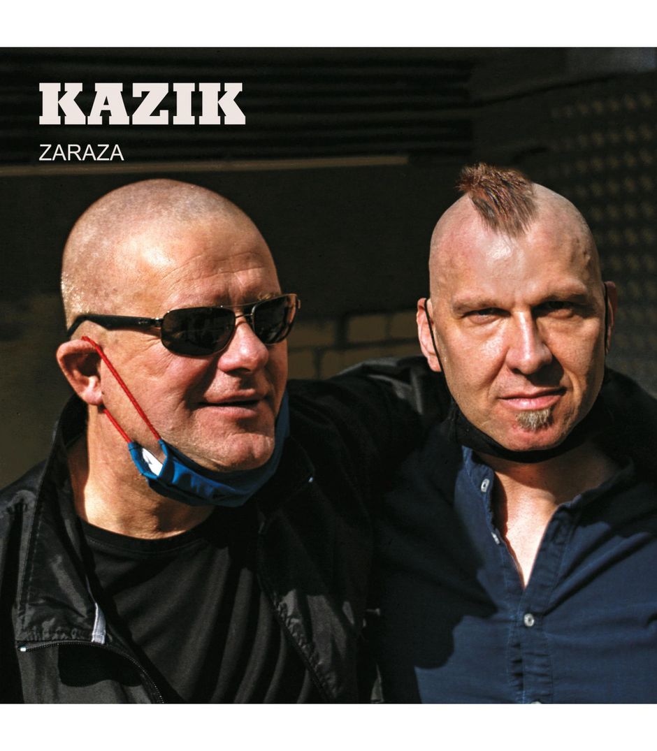 okładka nowej płyty Kazika "Zaraza"