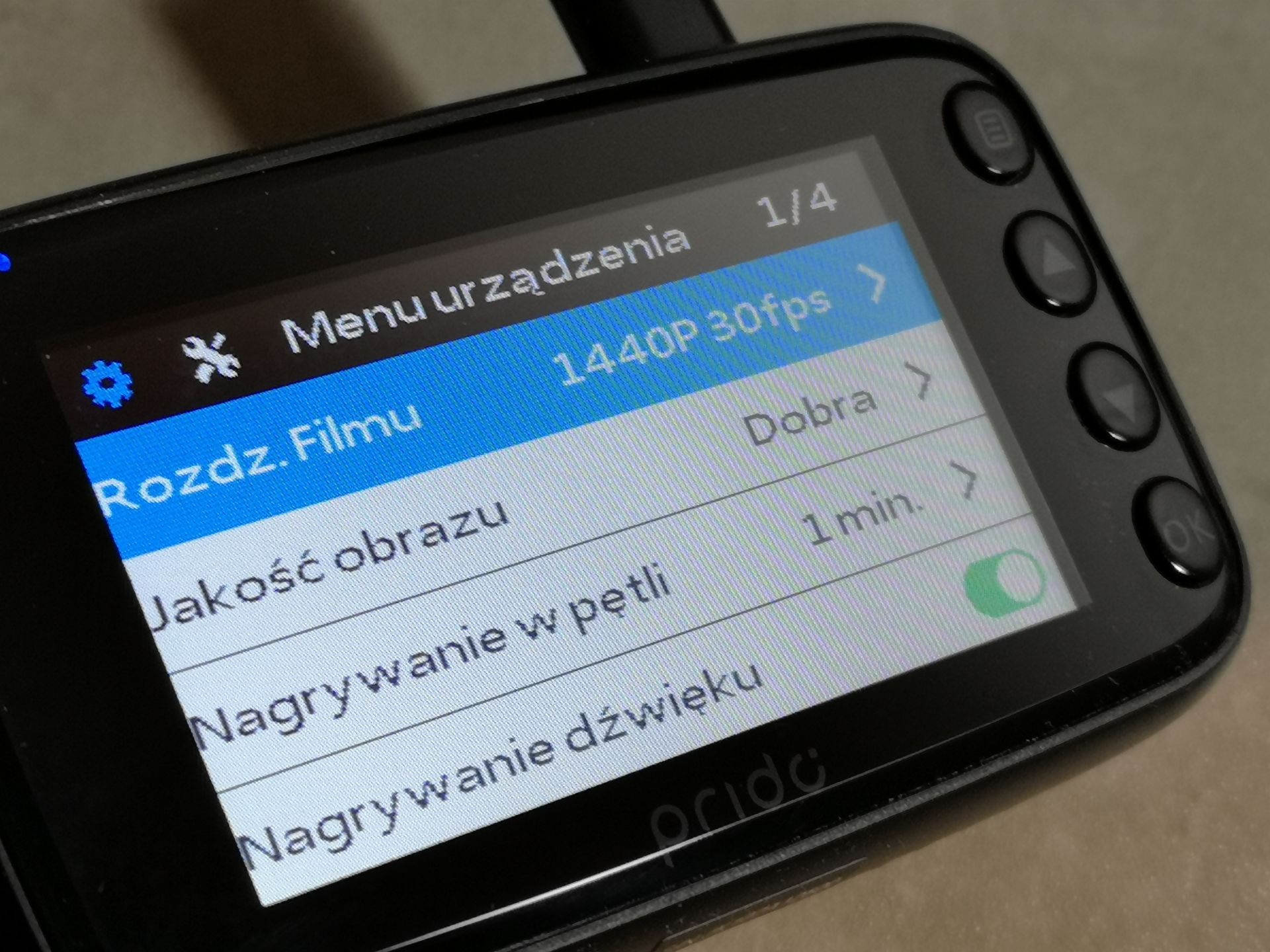 Krótki test Prido i7 pro: Kamerka samochodowa z optyką Sony Starvis, WiFi i 1080p60 5