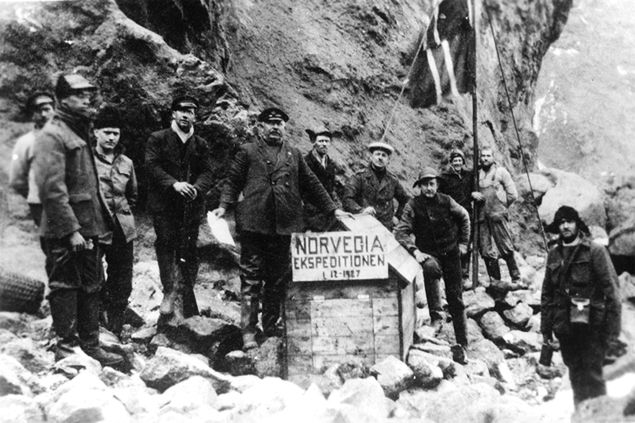 Norweska ekspedycja na wyspie Bouveta, 1 grudnia 1927 r. 